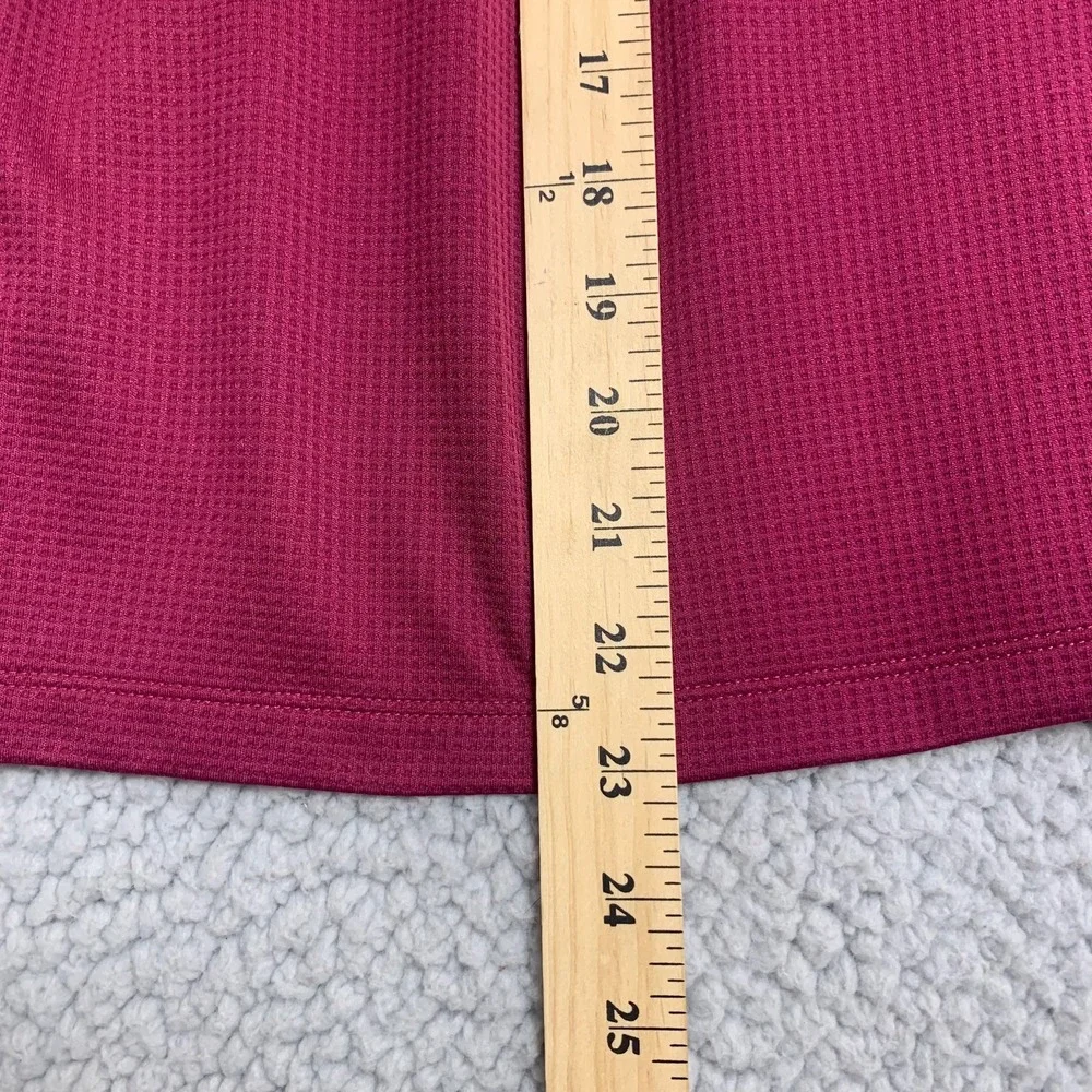 The North Face Short Sleeve Top Womens M Pink AG9J Flight Series Quarter Zip - Picture 11 of 12